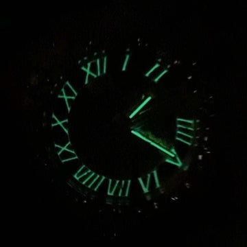 Iced Alpha Era Luminous Skeleton Gold w/ Rubber Strap - The GLD Shop