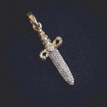 Iced Knife Pendant