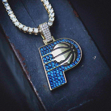 Indiana Pacers Official NBA Logo Pendant