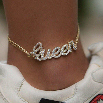 Kulture Font Anklet