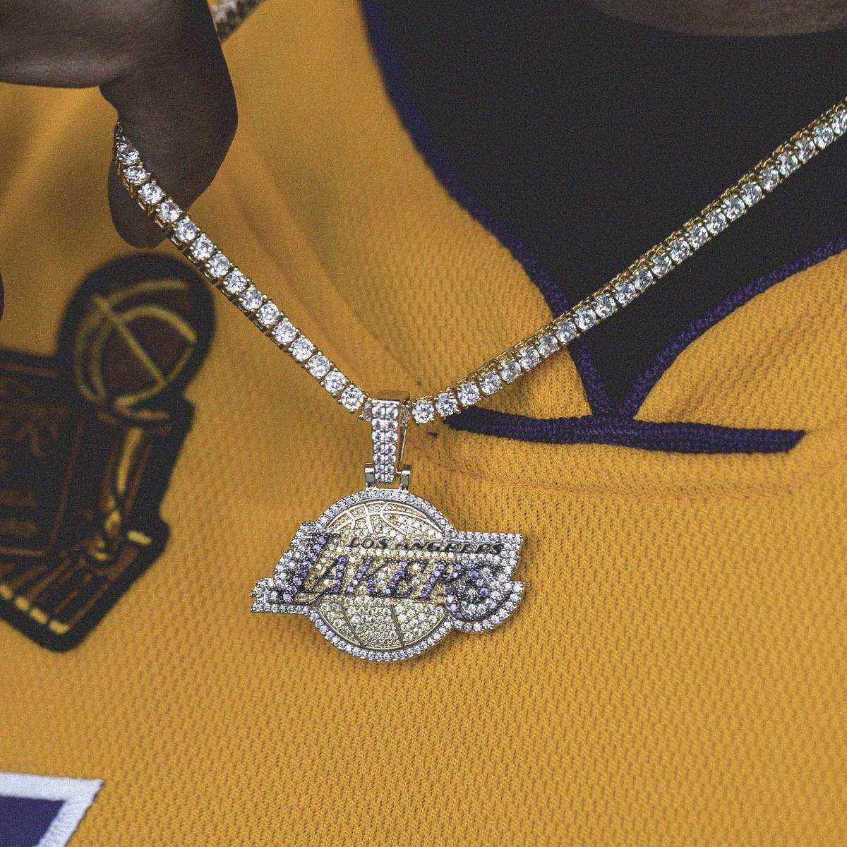 LA Lakers Pendant - lakers chain & necklaces | The GLD Shop