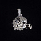 Las Vegas Raiders Official NFL Helmet Pendant