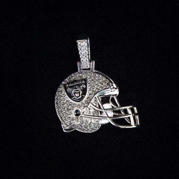 Las Vegas Raiders Official NFL Helmet Pendant