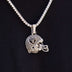 Las Vegas Raiders Helmet Pendant - The GLD Shop