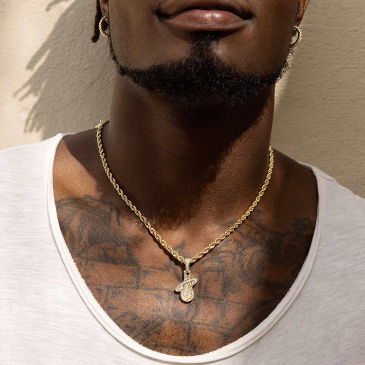 Miami Heat Official NBA Micro Logo Pendant