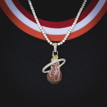 Miami Heat Pendant - The GLD Shop