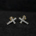 Micro Cross Stud Earrings - The GLD Shop