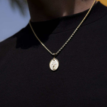 Micro Lady of Guadalupe Pendant - The GLD Shop