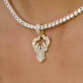 Milwaukee Bucks Official NBA Micro Logo Pendant