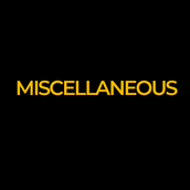 Miscellaneous - Repair