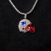 New England Patriots Helmet Pendant - The GLD Shop