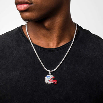 New England Patriots Helmet Pendant - The GLD Shop