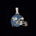 New York Giants Helmet Pendant - The GLD Shop
