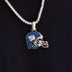 New York Giants Helmet Pendant - The GLD Shop