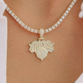 New York Knicks Official NBA Micro Logo Pendant