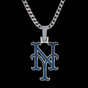 New York Mets Official MLB Logo Pendant