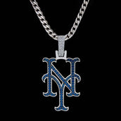 New York Mets Official MLB Logo Pendant