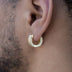 Pave Hoop Earrings - The GLD Shop