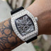 Perennial Era Skeleton Watch - Fully Iced - Rubber Strap - The GLD Shop