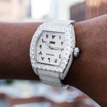 Perennial Era Watch Arabic - Fully Iced - The GLD Shop