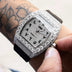 Perennial Era Watch Arabic - Fully Iced - Rubber Strap - The GLD Shop