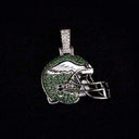 Colgante de casco oficial de los Philadelphia Eagles de la NFL