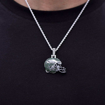 Philadelphia Eagles Helmet Pendant - The GLD Shop