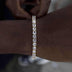 Round Cut Tennis Bracelet in Yellow Gold - 5mm - The GLD Shop
