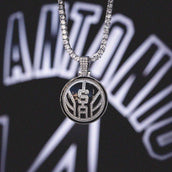 San Antonio Spurs Official NBA Logo Pendant
