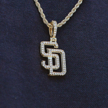 San Diego Padres Official MLB Micro Logo Pendant