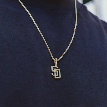 San Diego Padres Micro Pendant - The GLD Shop