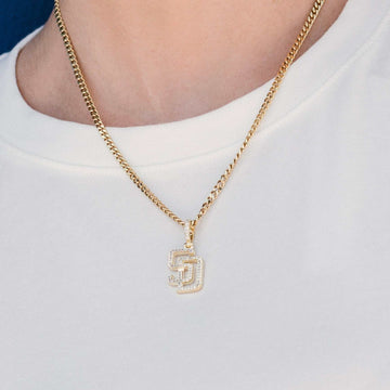 San Diego Padres Micro Pendant - The GLD Shop