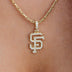 San Francisco Giants Micro Pendant - The GLD Shop