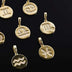 Scorpio Micro Coin Pendant - The GLD Shop