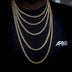 Solid Gold Miami Cuban Link Chain (5mm) - The GLD Shop