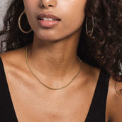 Solid Gold Rope Chain (2mm)