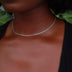 Solid White Gold Rope Chain (2mm)