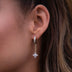 Star Drop Hoop Earrings - The GLD Shop
