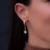 Star Drop Hoop Earrings - The GLD Shop