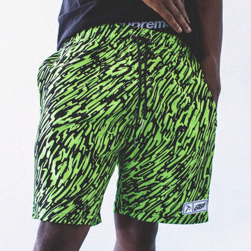 Summer Board Shorts in Green