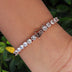 Tennis Bracelet 5mm in Rose Gold - The GLD Shop