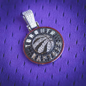 Toronto Raptors Official NBA Logo Pendant
