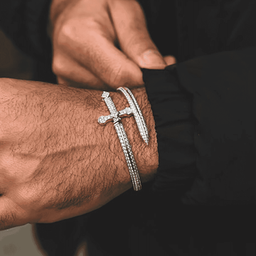 Two Tone Dagger Bracelet - The GLD Shop