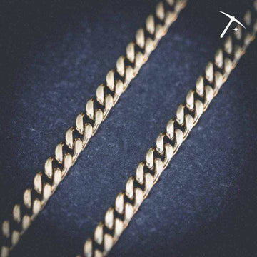 Vermeil Micro Cuban - The GLD Shop